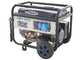 BullMach AMBRA 6500 E - 5.5 kW Wheeled Petrol Power Generator with AVR - DC 5 kW Single-phase
