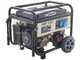 BullMach AMBRA 6500 E - 5.5 kW Wheeled Petrol Power Generator with AVR - DC 5 kW Single-phase