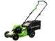 Greenworks GD40LM46HPK4 Battery-powered Electric Lawn Mower - 40 V 4Ah