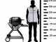 Outdoorchef Ascona 570 G All Black Gas Grill - &Oslash; 57 cm Porcelain-enamelled Steel Grid