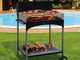 Famur BK 8 ECO Charcoal and Wood-fired Barbecue