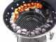 Char-Broil Kettleman Charcoal Barbecue in Porcelain-enamelled Steel - &Oslash;56 cm Grid