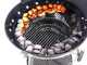 Char-Broil Kettleman Charcoal Barbecue in Porcelain-enamelled Steel - &Oslash;56 cm Grid