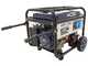 BullMach AMBRA 12000 E - 8.5 kW Wheeled Petrol Power Generator with Single-phase AVR - ATS Board Included