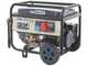 BullMach AMBRA 12000 E-3 - 8.5 kW Wheeled Petrol Power Generator with AVR - DC 7.8 kW Three-phase + ATS