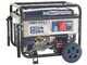 BullMach AMBRA 12000 E-3 - 8.5 kW Wheeled Petrol Power Generator with AVR - DC 7.8 kW Three-phase + ATS