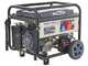 BullMach AMBRA 12000 E-3 - 8.5 kW Wheeled Petrol Power Generator with AVR - DC 7.8 kW Three-phase + ATS