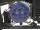 BullMach AMBRA 9500 E-3 - 7.5 kW Wheeled Petrol Power Generator with AVR - DC 7 kW Three-phase + ATS