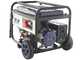 BullMach AMBRA 9500 E-3 - 7.5 kW Wheeled Petrol Power Generator with AVR - DC 7 kW Three-phase + ATS