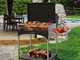 Famur BK 8 Elite - Wood and charcoal barbecue