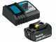 Makita DUX60 - Battery-powered Brush Cutter - 18V - 3Ah