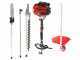 GeoTech GT-2 43 L - Multifunction petrol brush cutter