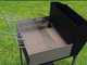 Famur BK 12 Elite 2-in-1 Charcoal and Wood-fired Barbecue - Grid with 8 mm Rotating Tubes