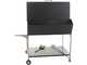 Famur BK 12 Elite 2-in-1 Charcoal and Wood-fired Barbecue - Grid with 8 mm Rotating Tubes