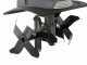 BlackStone TE-360 - Electric Garden Tiller - 1050 W - 4 Rotary Hoes Rows