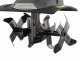 BlackStone TE-360 - Electric Garden Tiller - 1050 W - 4 Rotary Hoes Rows
