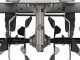 BlackStone TE-400 - Electric Garden Tiller - 1200 W - 6 Rotary Hoes Rows