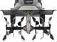 BlackStone TE-400 - Electric Garden Tiller - 1200 W - 6 Rotary Hoes Rows