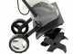 BlackStone TE-400 - Electric Garden Tiller - 1500 W - 6 Rotary Hoes Rows