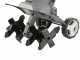 BlackStone TE-400 - Electric Garden Tiller - 1500 W - 6 Rotary Hoes Rows