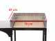BK7 Prime Charcoal Barbecue - 70x47 cm Stainless Steel Grid