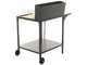 Famur BK7 Superior Charcoal and Wood-fired Barbecue with 70x48 cm Stainless Steel Grid
