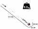 GeoTech GT-2 52 L 2-Stroke Pruner on Extension Pole - 52 cc