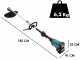 Makita DUX60 - Battery-powered Brush Cutter - 18V - 2x 5Ah