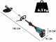 Makita DUX60 - Battery-powered Multifunction Brush Cutter - 36V - 5Ah