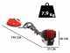GeoTech GT-4 36 L - Multifunctional 4-stroke gasoline brush cutter