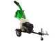 GreenBay GB-WDC 120 LE - Professional petrol wood chipper 15 HP Loncin G420FD engine