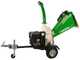 GreenBay GB-WDC 120 LE - Professional petrol wood chipper 15 HP Loncin G420FD engine