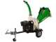 GreenBay GB-WDC 120 LE - Professional petrol wood chipper 15 HP Loncin G420FD engine