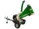 GreenBay GB-WDC 120 LE - Professional petrol wood chipper 15 HP Loncin G420FD engine