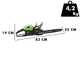 GreenWorks GD60CS40 - Battery-powered Electric Chainsaw - 41cm Blade - WITHOUT BATTERY AND CHARGER