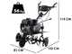 BlackStone MHB 1500 - 212 cc Petrol Garden Tiller - 7 HP