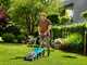 Gardena PowerMax 32/36V P4A Battery-powered Electric Lawn Mower - 2 18 V/2.5Ah Batteries - 32 cm Cutting Width