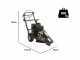BlackStone SG 420 B&amp;S Stump Grinder - B&amp;S XR2100 Engine 420cc - Cutting Disc with 8 Hammers in Tungsten Carbide