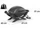 Weber Q1400 Electric Grill  - 43x32 cm Cooking Surface