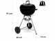 Weber Kettle E-4710 BLK Charcoal Barbecue - 47 cm Grid Diameter