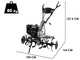 BlackStone MHG 2200 - 212 cc Petrol Garden Tiller - 7 HP