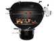 Weber Master Touch Premium E-5770 BLK Charcoal Barbecue  - 57 cm Grid Diameter