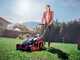 Einhell GE-CM 36/43 Li Battery-powered Lawn Mower with Starter Kit Including Two 8V/4ah Batteries and Battery Charger