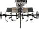 BlackStone MHG 2400 - 212 cc Petrol Garden Tiller - 7 HP