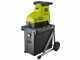 Ryobi RSH3045U - Electric shredder - 55L basket - 45 mm cutting diameter - 3000 W