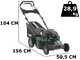 GreenBay GB-LM 51 BS Self-propelled Lawn Mower - 4 in 1 - B&amp;S 750EX Petrol Engine - 51 cm Cutting Width