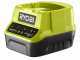 RYOBI OBV18 Battery-powered Leaf Blower - Garden Vacuum - Shredder - 18 V 4 Ah