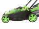 Verdemax RS20 Battery-powered Lawn Mower - 2 20 V/2.5Ah Batteries - 38 cm Cutting Width