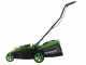 Verdemax RS20 Battery-powered Lawn Mower - 2 20 V/2.5Ah Batteries - 38 cm Cutting Width