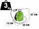 Verdemax FUTURA 8L - Battery-powered Shoulder Sprayer Pump - 12 V - 2.5 Ah